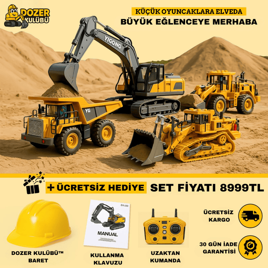 Dozer Kulübü – Kendi Şantiye Takımını Kur!
