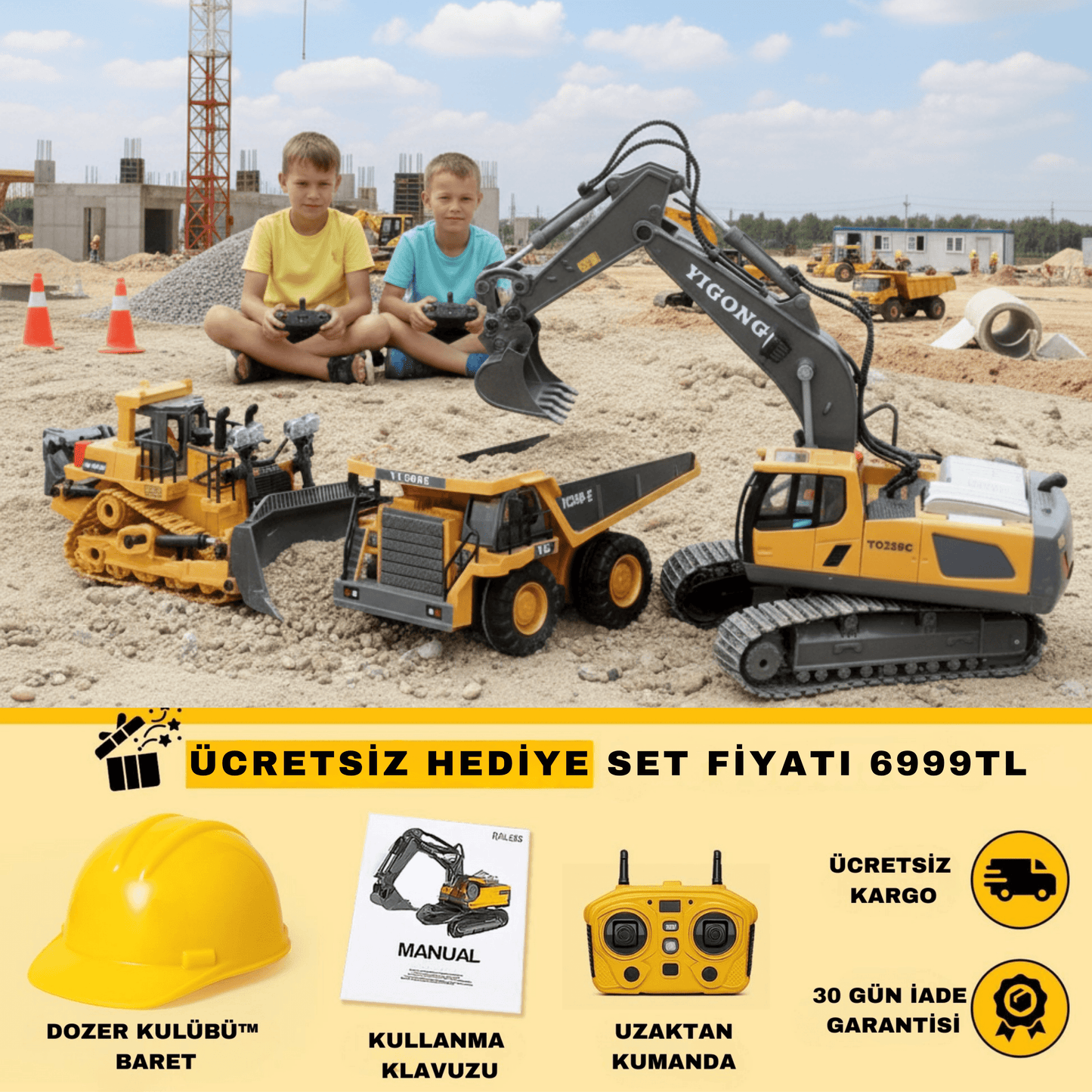 Dozer Kulübü – Kendi Şantiye Takımını Kur!